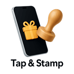 Tap & Stamp Logo